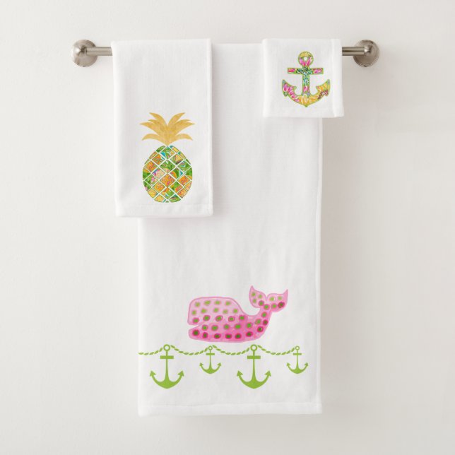 Serviette nautique Ser de Noël de plage (En situation)