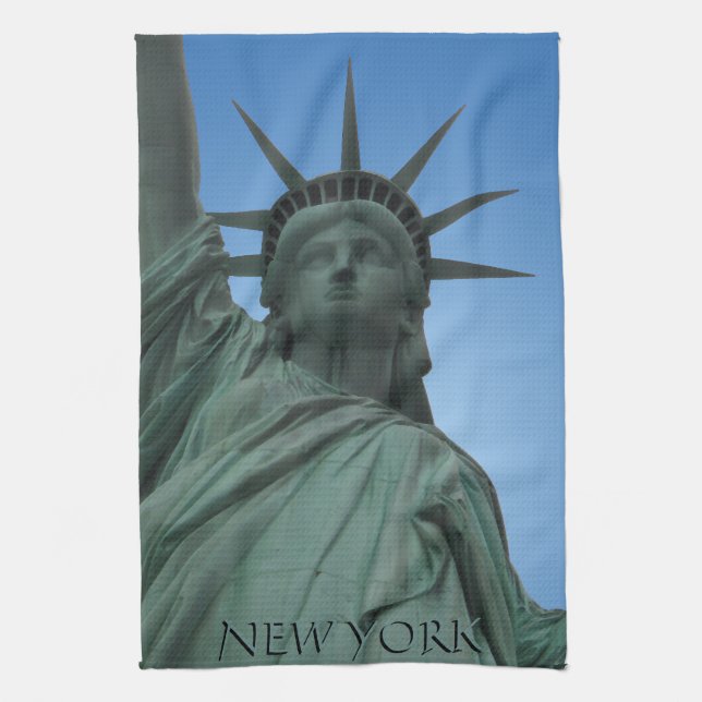 Serviette New York Statue de la Liberté NYC Servie (Vertical)