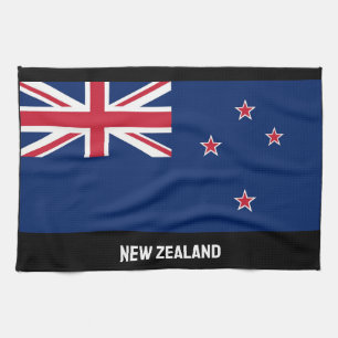 Serviette New Zealand Flag Tea