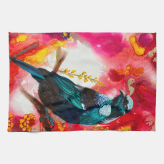 Serviette New Zealand Tui Bird Tea