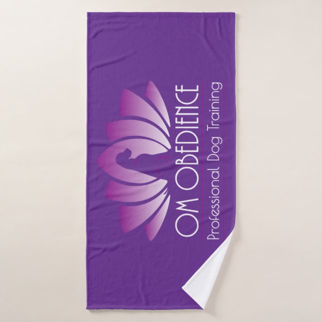 Serviette Om Obedience (Serviette de bain)