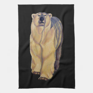 Serviette Ours Polaire Ours Polaire Art Tea Servie