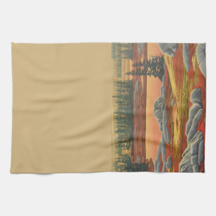 Serviette Ours Polaire Ours Polaire Art Tea Servie