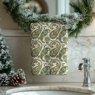 Serviette Paisley Terreuse Cadeau Bohème pour Gran