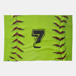 Serviette personnalisée du base-ball