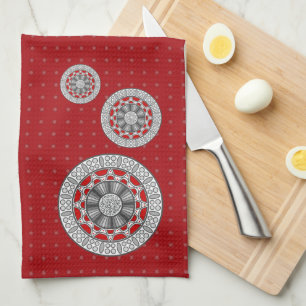 Serviette pour les mains Aztec rencontre l'alien