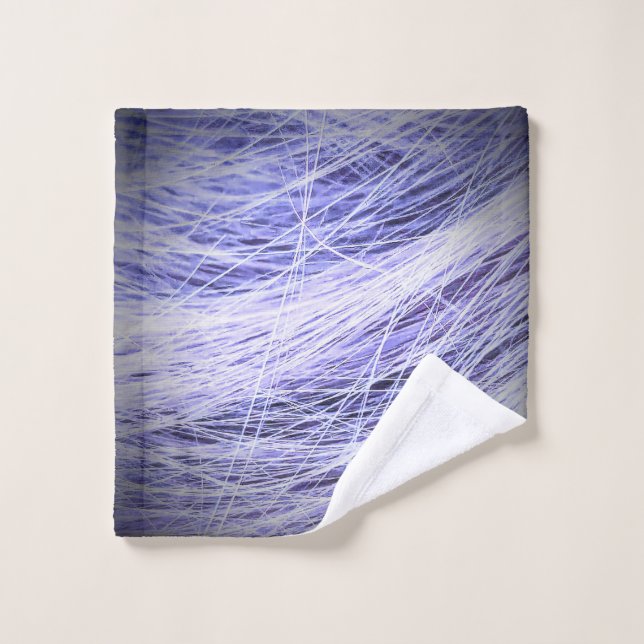 Serviette pourpre (Gant de toilette)