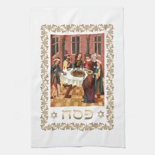 Serviette Rituelle De Lavage À La Main Du Sèder De