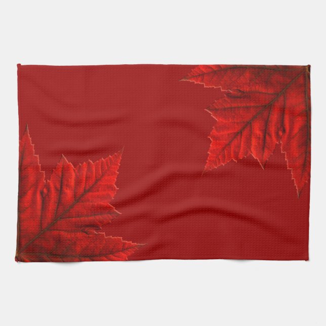 Serviette souvenir du Canada Décor de la serviette (Horizontal)