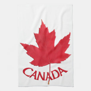 Serviette souvenir du Canada Feuille d'érable Serv