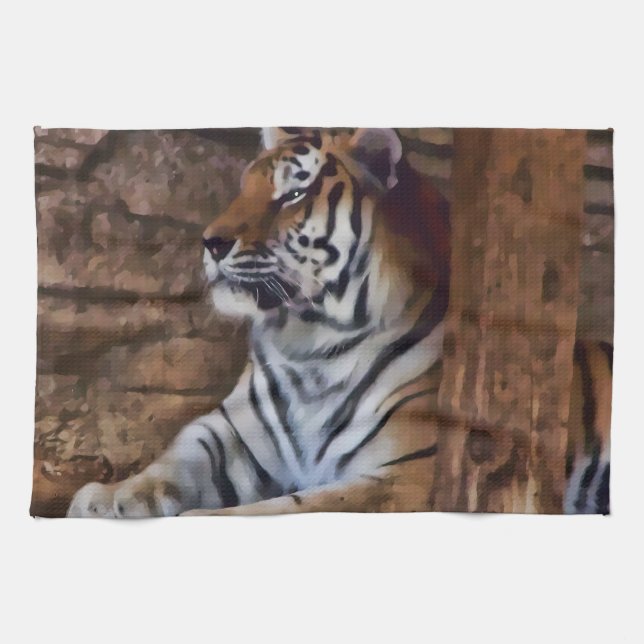 Serviette Tigre (Horizontal)