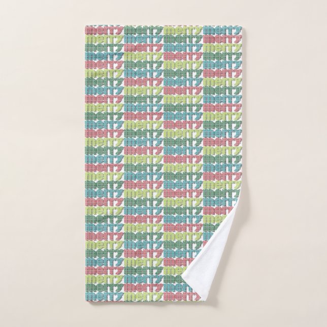 Serviette Très Joyeuse (Serviette à main)