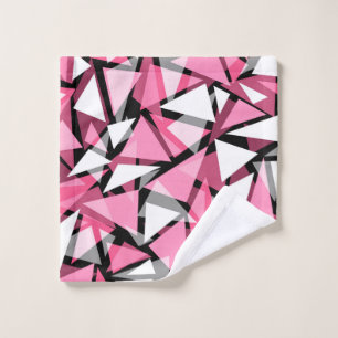 Serviette Triangles géométriques sans couture form
