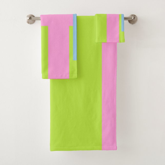Serviette tricolore (En situation)