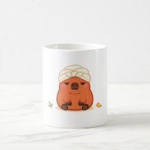 Serviette Turban de Spa pour Capybara Mignon Mug