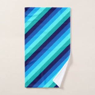 Serviette Turquoise Bleu Icy
