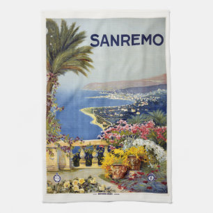 Serviette Vintage Sanremo Italie