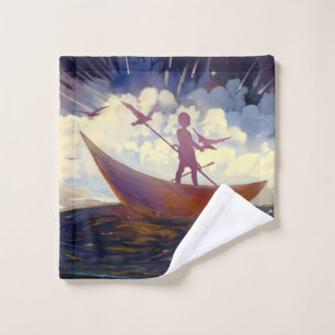 Serviette « Voyage à travers la tempête »
