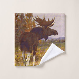 Serviette "Wild Bull Moose"