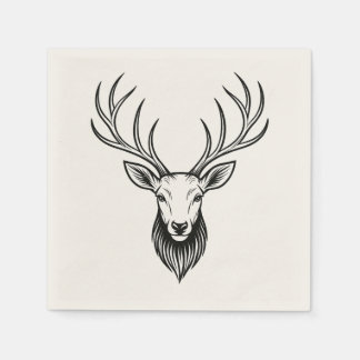 Serviette with shepherd's head - elegance from the napkin