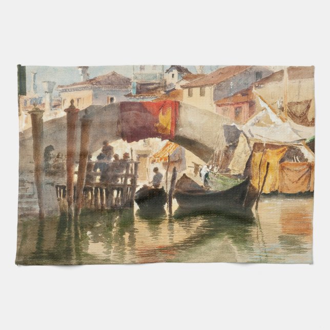 Serviettes à main de Roussoff à Venise (Horizontal)