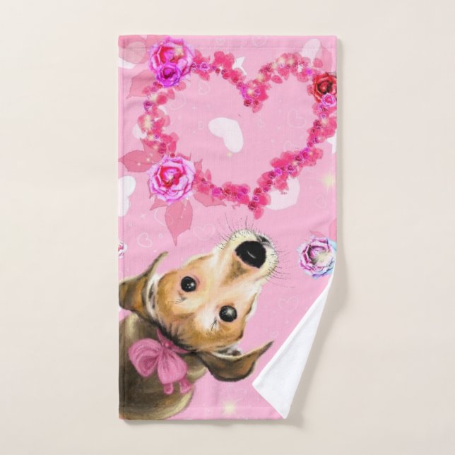 Serviettes de bain de marionnettes Cadeau (Serviette à main)