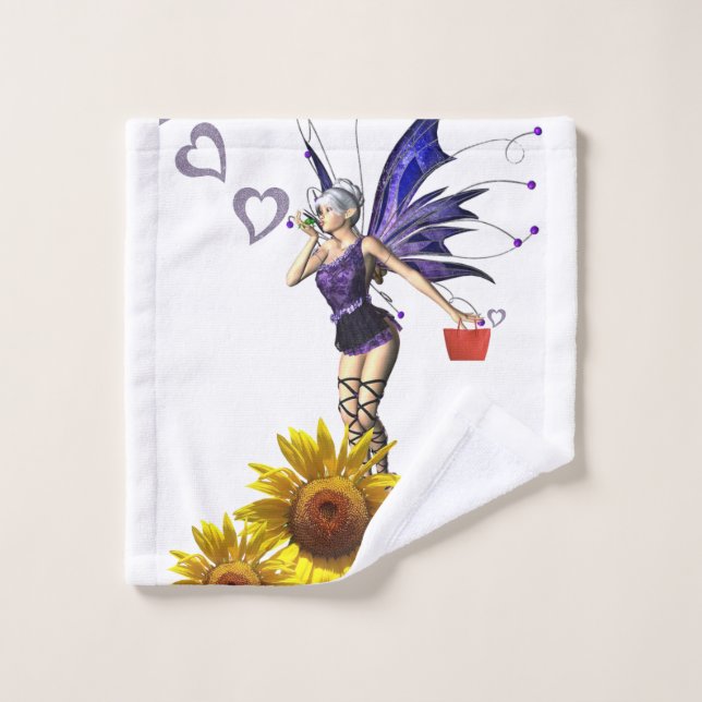 Serviettes De Bain Fées (Gant de toilette)