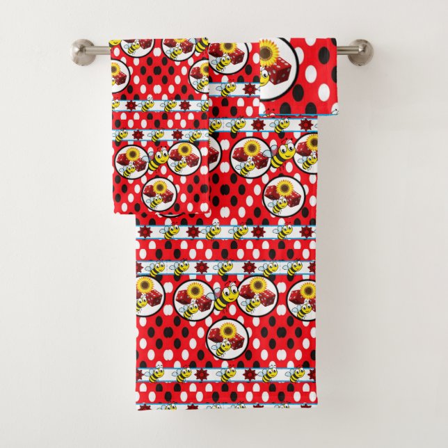 Serviettes de bain Jeux Bumblebee (En situation)