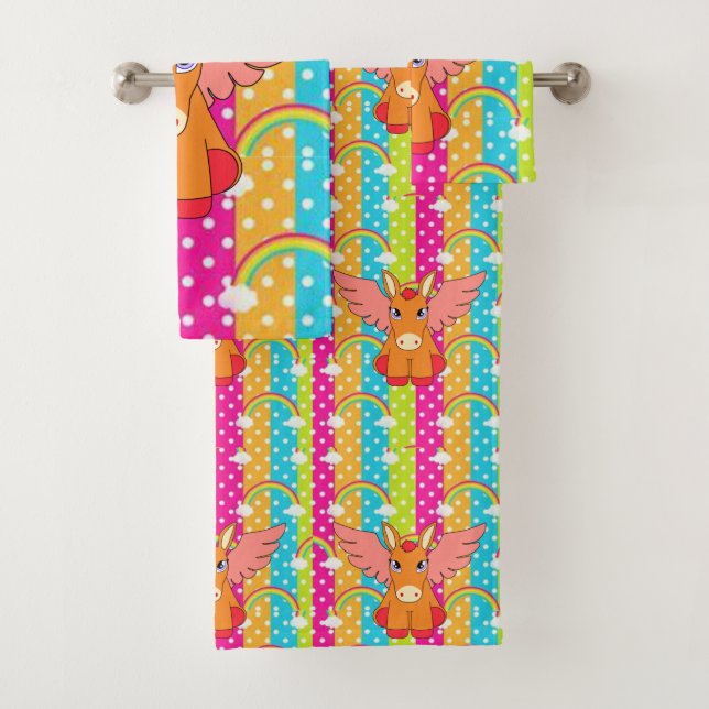 Serviettes de bain Jeux Donkey (En situation)