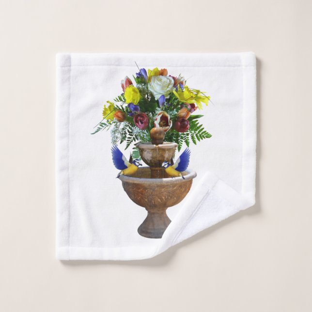 Serviettes de bain Jeux Floral (Gant de toilette)