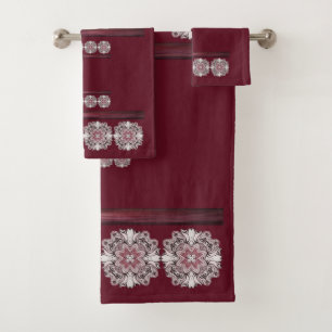 Serviettes de bain Jeux Floral