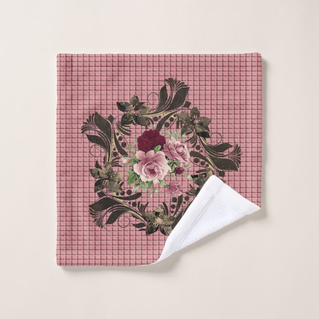 Serviettes de bain Jeux Floral (Gant de toilette)