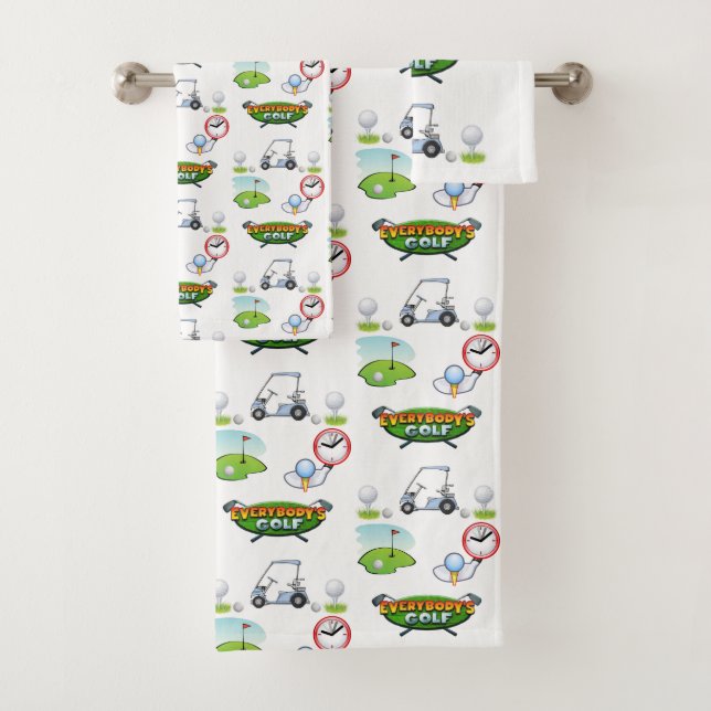 Serviettes de bain Jeux Sports (En situation)