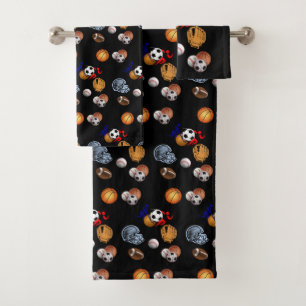 Serviettes de bain Jeux Sports