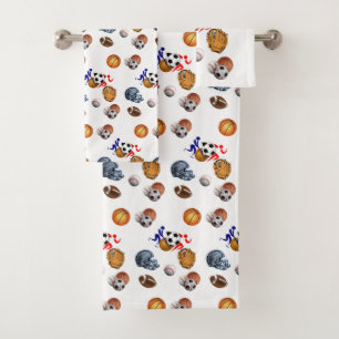 Serviettes de bain Jeux Sports