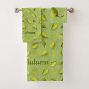 Serviettes de bain poires