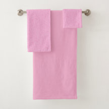 Serviettes de bain Rosé