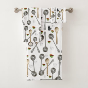 Serviettes de bain Set cuillères