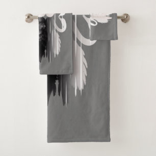 Serviettes de bain " Special Swan"