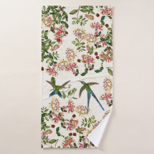 Serviettes de bains en fleur de miel pour oiseaux