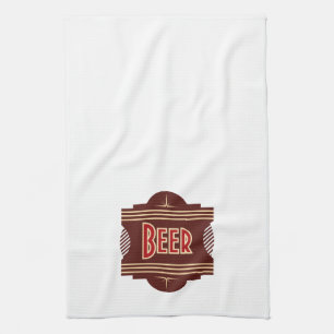 Serviettes de bar Retro Beer Logo