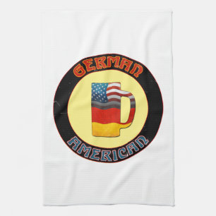 Serviettes de cuisine allemandes américaines Stein