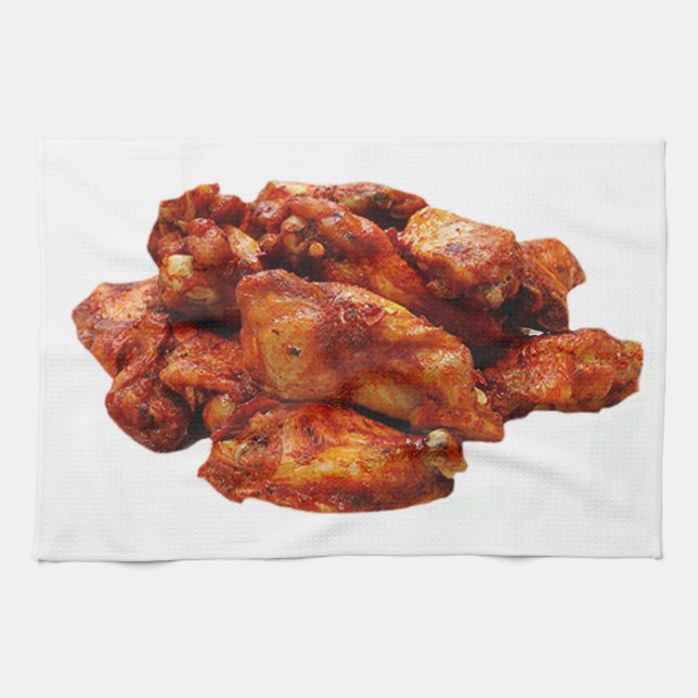 Serviettes de cuisine de conception "d'ailes de (Horizontal)