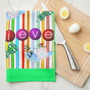 Serviettes de cuisine de Noël