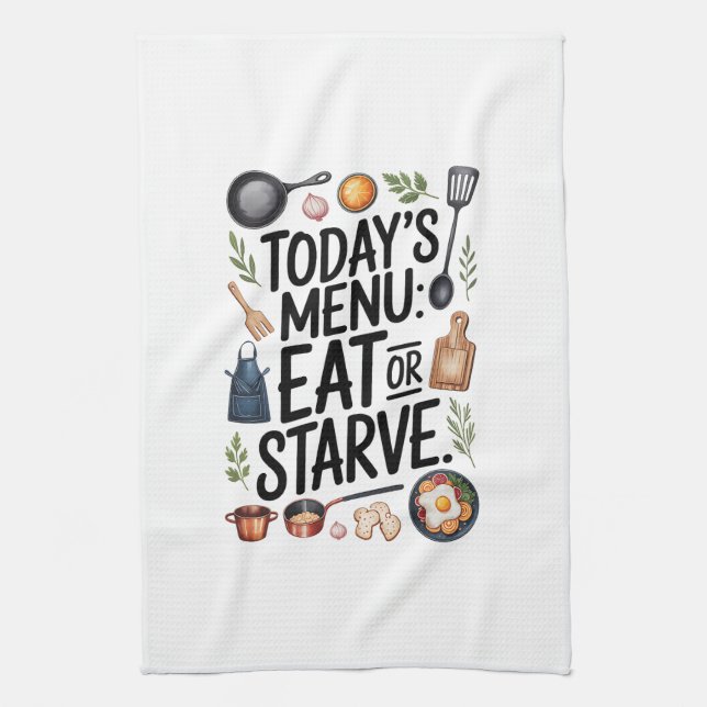 Serviettes de cuisine Drôle Citation serviette de  (Vertical)