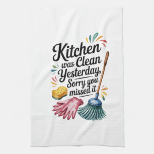 Serviettes de cuisine-Drôle Citation serviette de 