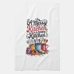 Serviettes de cuisine-Drôle Citation serviette de