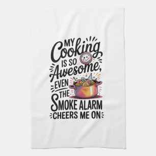 Serviettes de cuisine-Drôle Citation serviette de