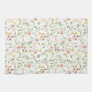 Serviettes de cuisine Fleurs de Printemps