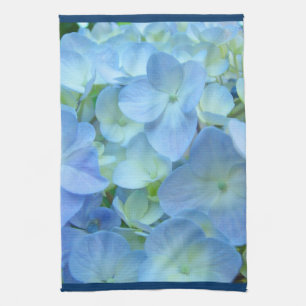 Serviettes de cuisine Fleurs d'Hortensia Bleu Flor
